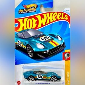 ✅ 🚗 4/$20 🚗 NEW 2024 MATTEL HOT WHEELS 1/5 HW TURBO EL SEGUNDO COUPE #51/250